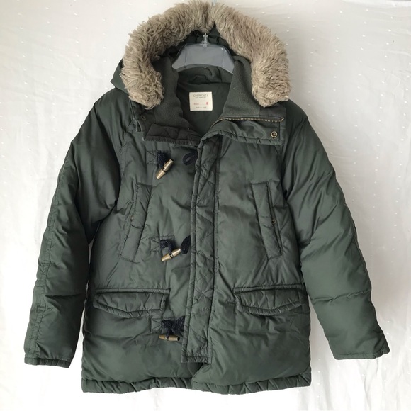 Crewcuts Other - Jcrew Crewcuts Boys Evergreen Down Parka Jacket size 8